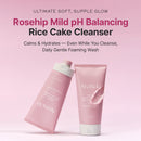 Rosehip Mild PH Balancing Rice Cake Cleanser 150g