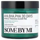 SOME BY MI AHA BHA PHA 30 Days Miracle Truecica Clear Pad 70 Pads / 125ml / 4.22 fl. oz.