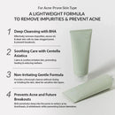 Ji Woo Gae Cica BHA Acne Foam Cleansing 150ml / 5.07 fl. oz.