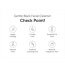 Gentle Black Facial Cleanser 140ml / 4.73fl. Oz.