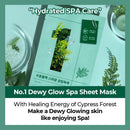 Numbuzin No.1 Dewy Glow Spa Sheet Mask 4ea
