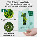 Numbuzin No.1 Dewy Glow Spa Sheet Mask 4ea