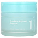 Numbuzin No.1 Centella Re-leaf Green Toner Pad 70 pads / 6.42 Fl Oz
