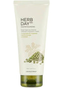 The face shop Herb Day 365 Master Blending Cleansing Foam Mung Bean & Mugwart Face Wash