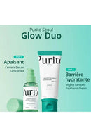 Purito Seoul Seoul Mighty Bamboo Panthenol Cream 100ml + Centella Serum 15ml Set