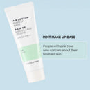 The face shop Air cotton 01 Mint SPF 30+