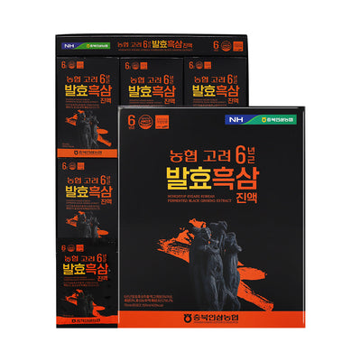 6-Year-Old Fermented Black Ginseng Extract 70ml 30ea, 2box